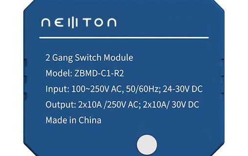 Newton Switch 2-Gang