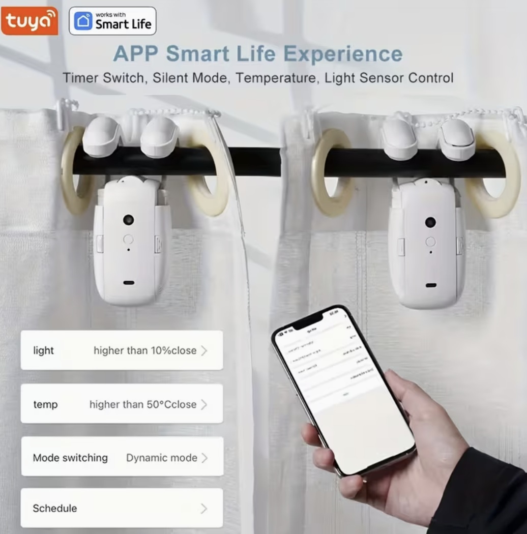 Tuya Smart Curtain Robot